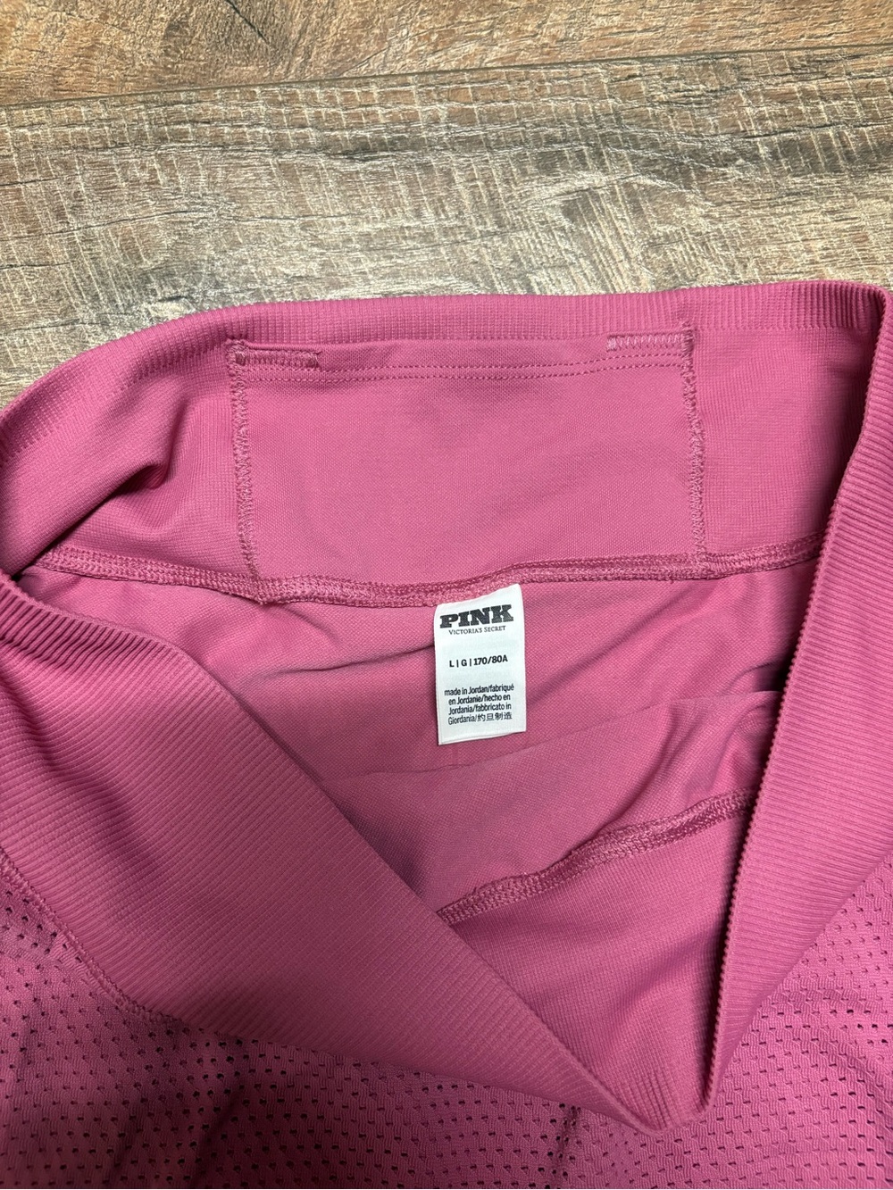 NWOT Victoria’s Secret Pink High Rise Seamless Athletic Skort Size Large - Picture 5 of 6